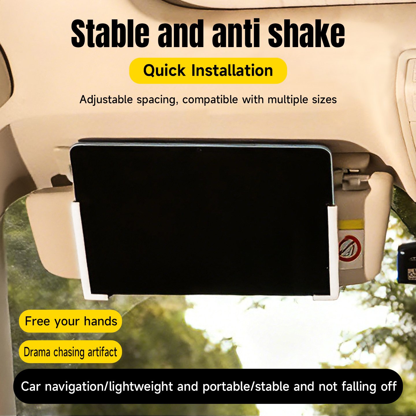 Tablet Accessories Must Have - Multi-functional Adjustable Compact Portable Anti-shaking Mounting