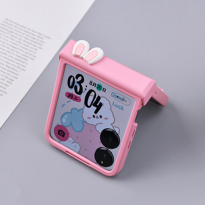 Cute Rabbit Ears Hinge Phone C - огляд і ціна Motorola Tablet Accessories