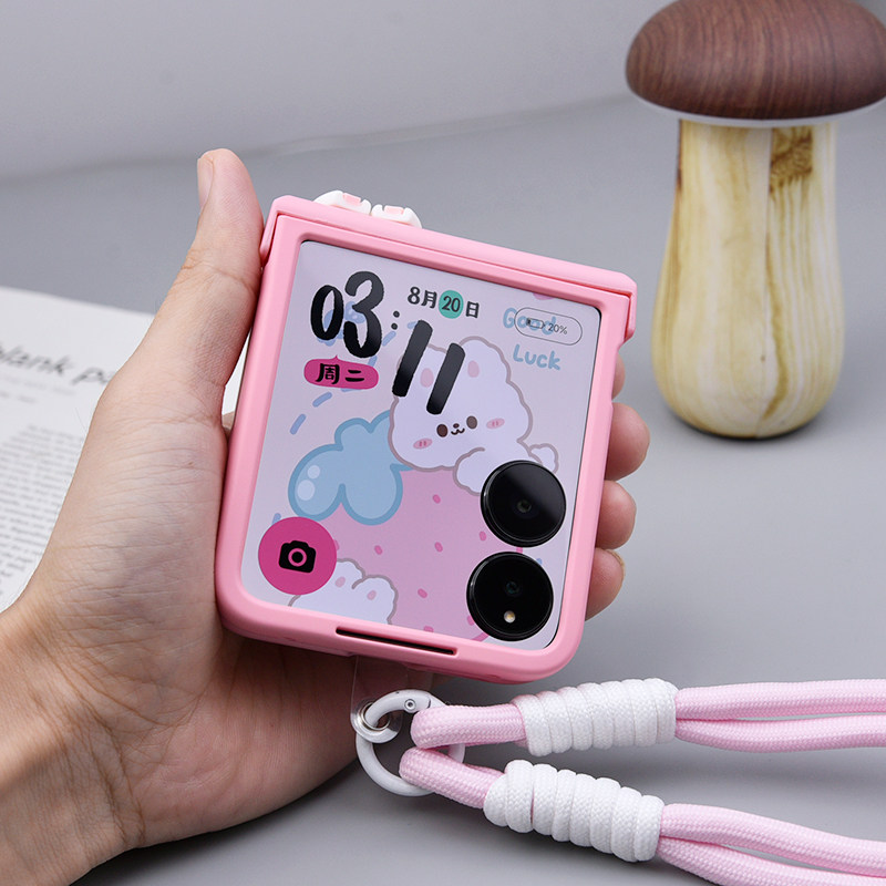 Cute Rabbit Ears Hinge Phone C - огляд і ціна Motorola Tablet Accessories