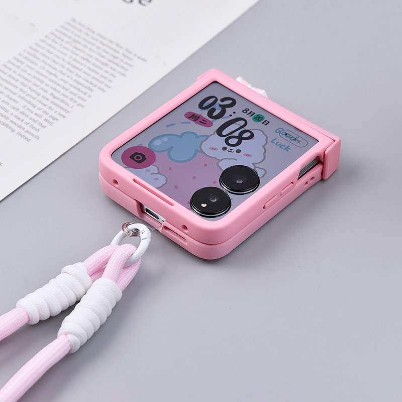 Cute Rabbit Ears Hinge Phone C - огляд і ціна Motorola Tablet Accessories