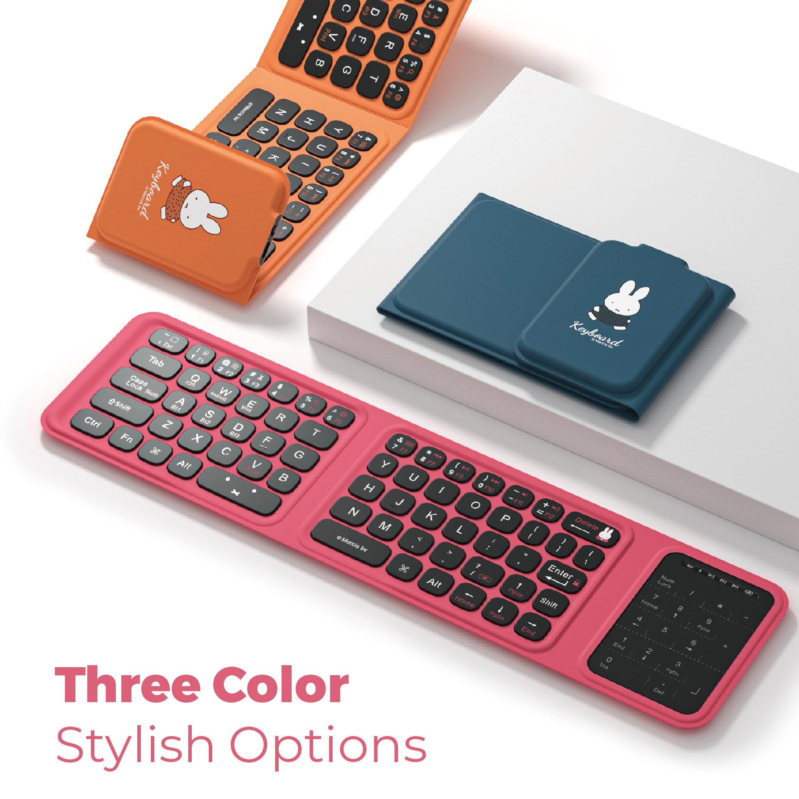 Miffy Triple fold keyboard Cut - огляд і ціна Fire Tablet Accessories
