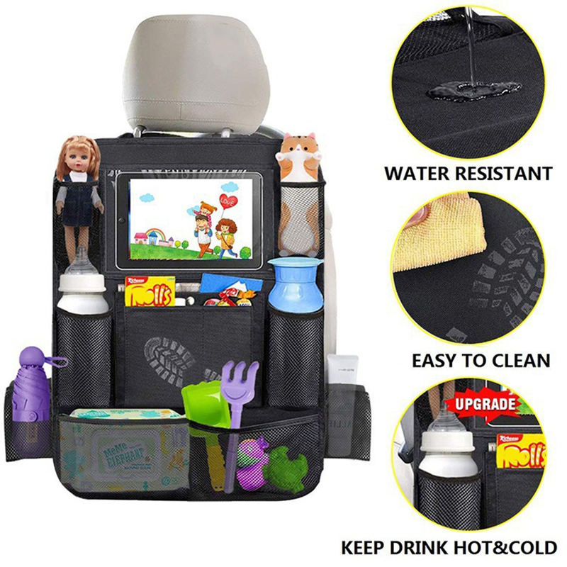 1pc Car Backseat Organizer wit - огляд і ціна Pen Tablet Accessories
