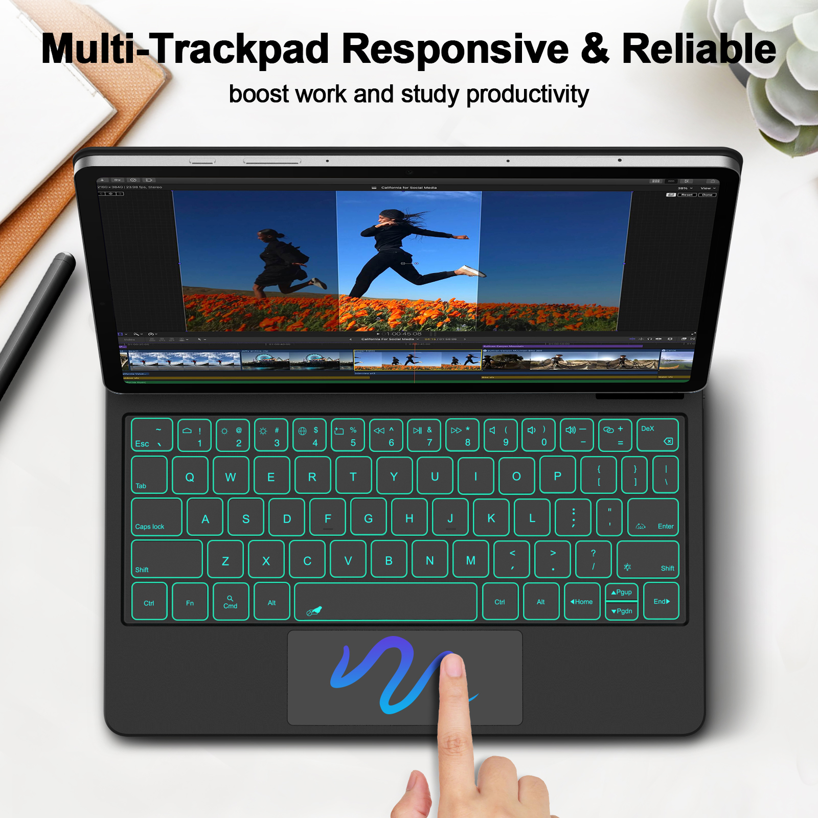Magic Keyboard For Samsung Gal - огляд і ціна Lenovo Tablet M11 Accessories