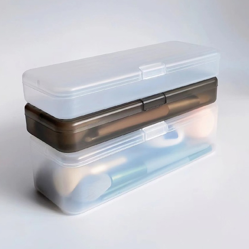 1PC Transparent Plastic Cosmet - огляд і ціна Case With Pencil Holder