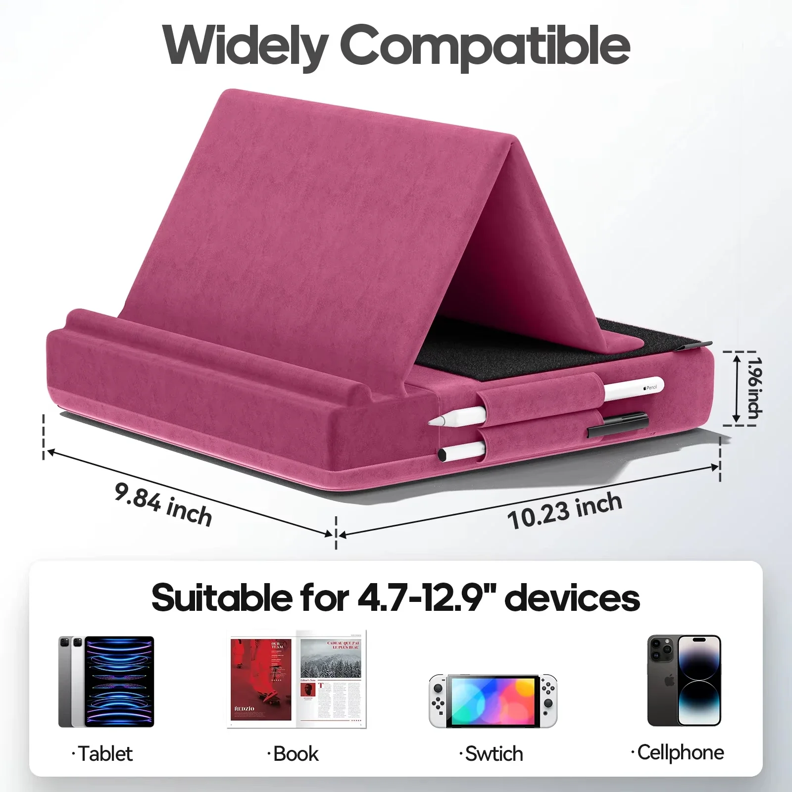Upgraded Tablet Pillow Stand M - огляд і ціна Tablet Lap Desk