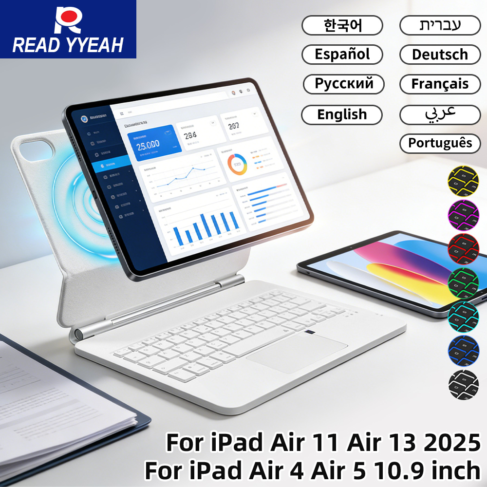 Magic Wireless Keyboard with T - огляд і ціна Magnetic Case Smart