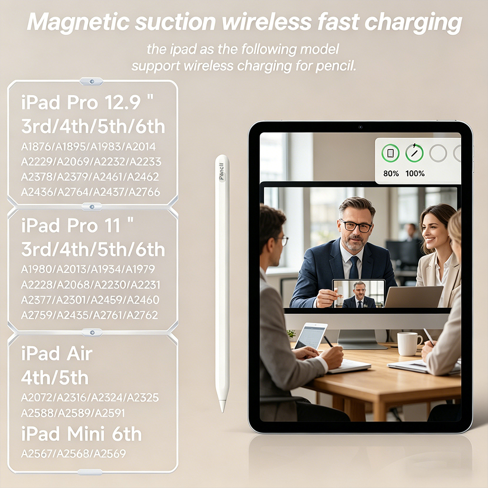 New For Apple Pencil Wireless  - огляд і ціна Tablet Pencil Accessories