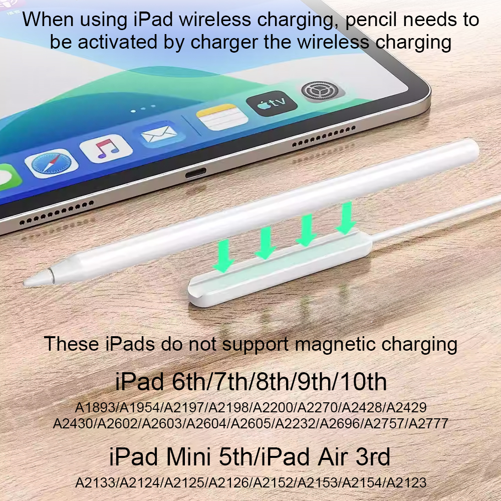 New For Apple Pencil Wireless  - огляд і ціна Tablet Pencil Accessories