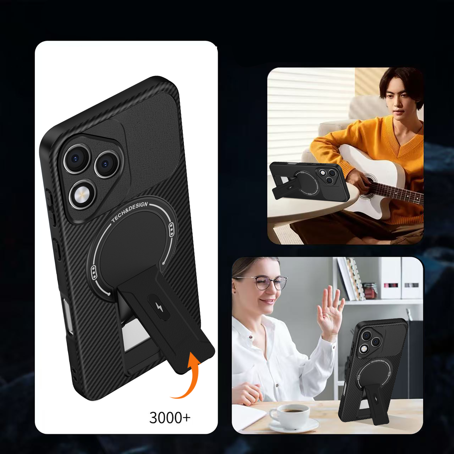 Magnetic Case for Honor 600 Li - огляд і ціна Magnetic Case Smart