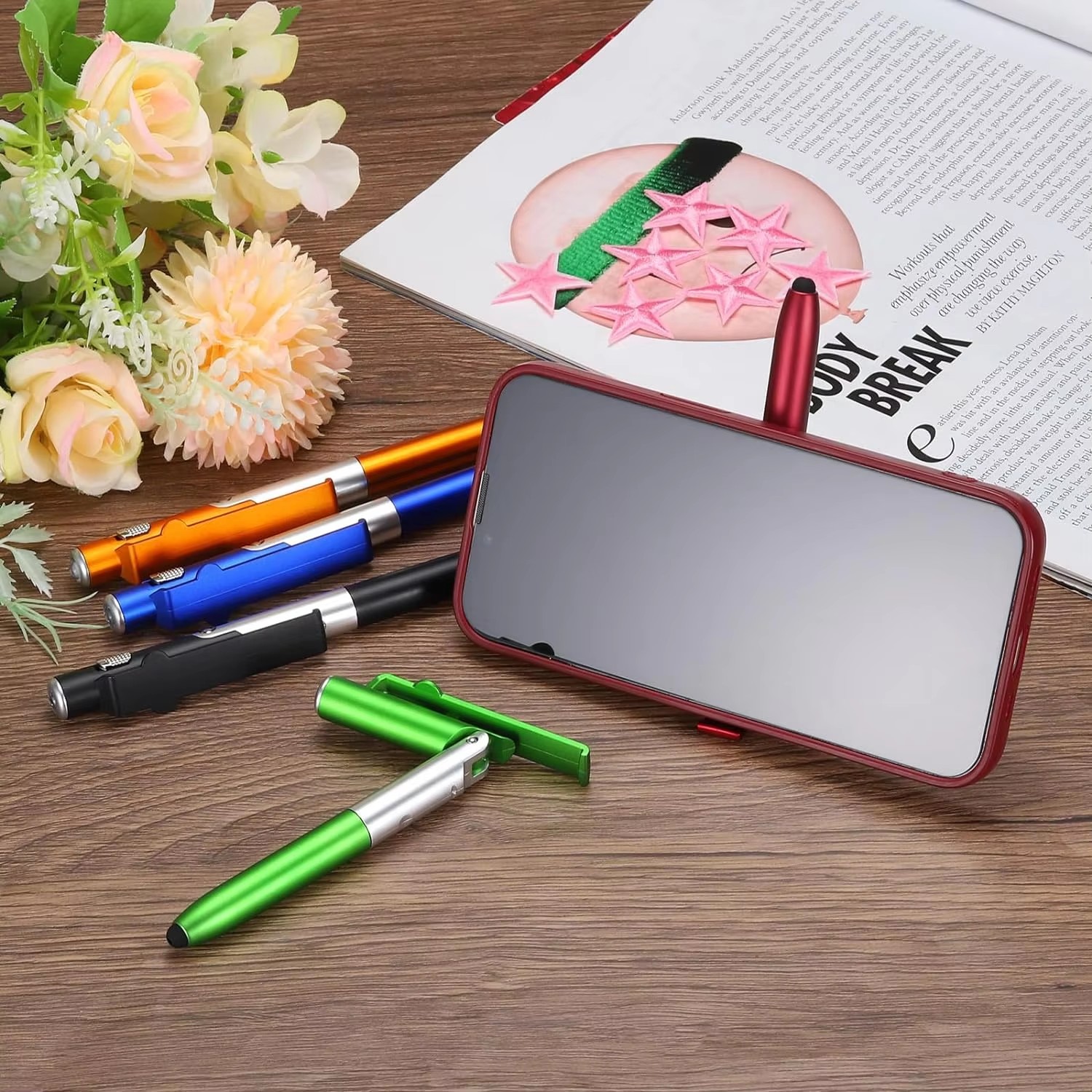 4 IN 1 Multifunction Touch Pen - огляд і ціна Case With Pencil Holder