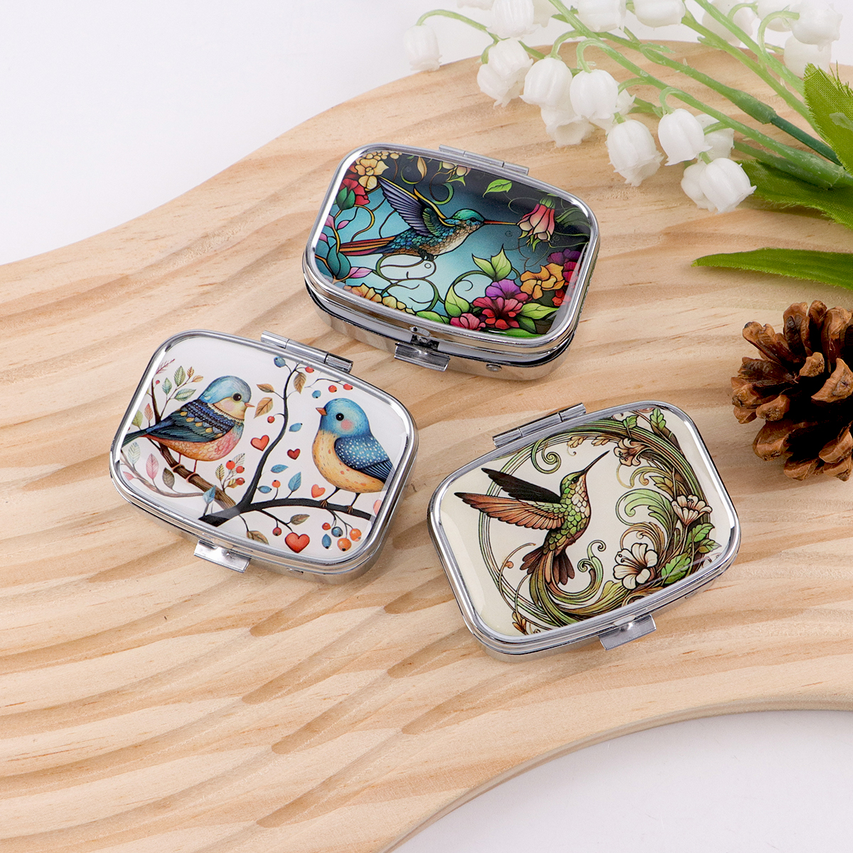 Cute Bird Cartoon Travel Pill  - огляд і ціна Tablet Accessory