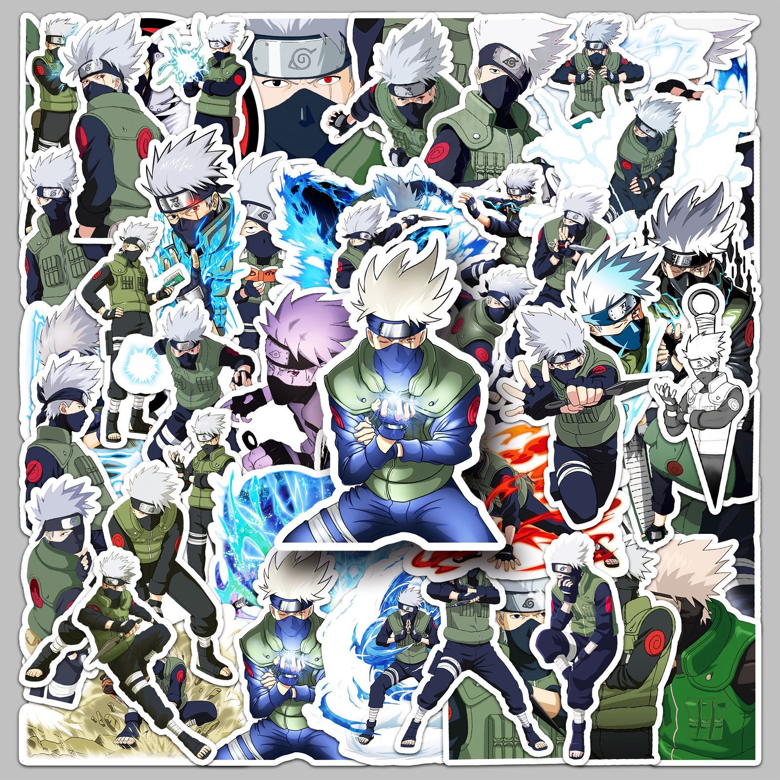 50pcs Anime Naruto Hatake Kaka - огляд і ціна Tablet Accessory