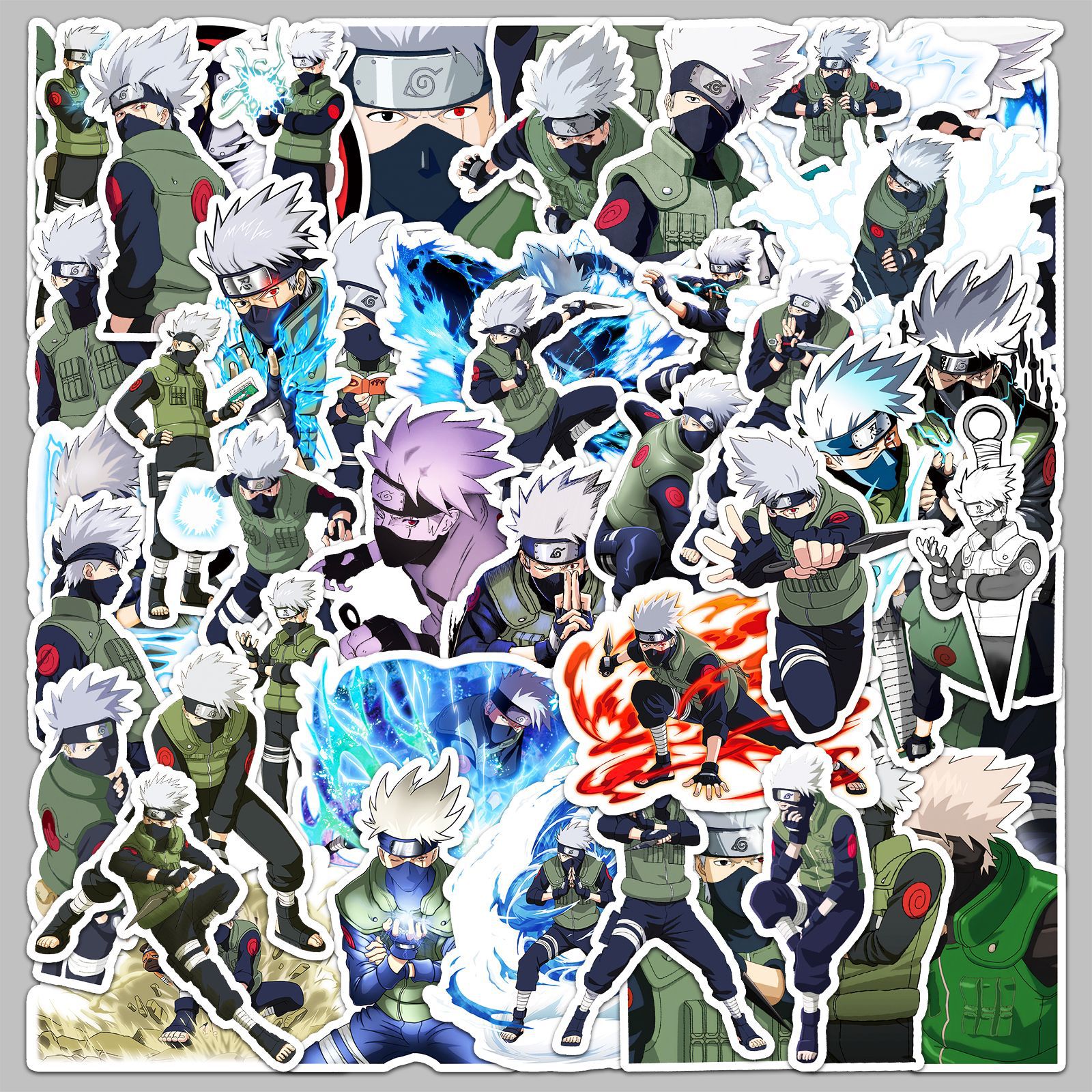 50pcs Anime Naruto Hatake Kaka - огляд і ціна Tablet Accessory