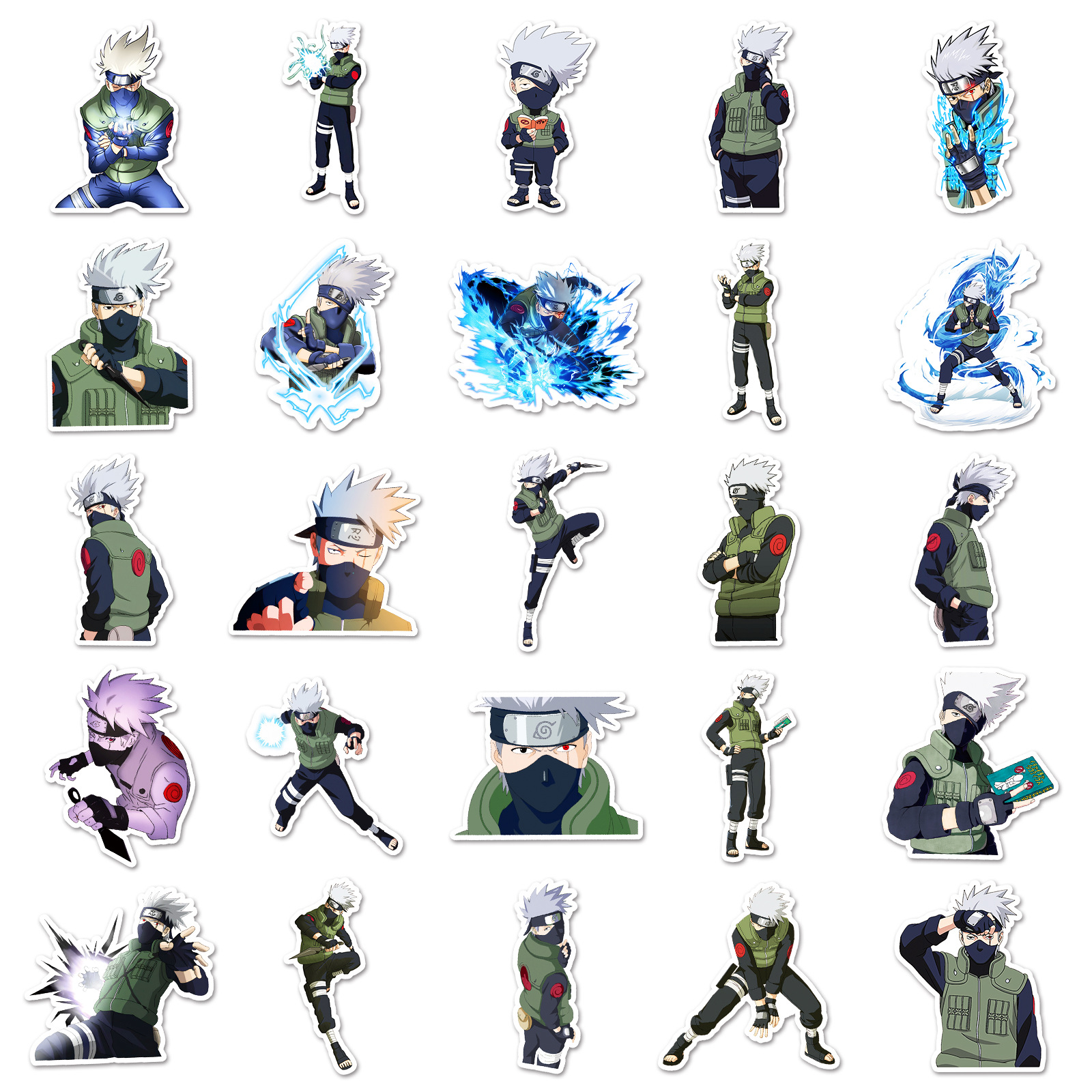 50pcs Anime Naruto Hatake Kaka - огляд і ціна Tablet Accessory