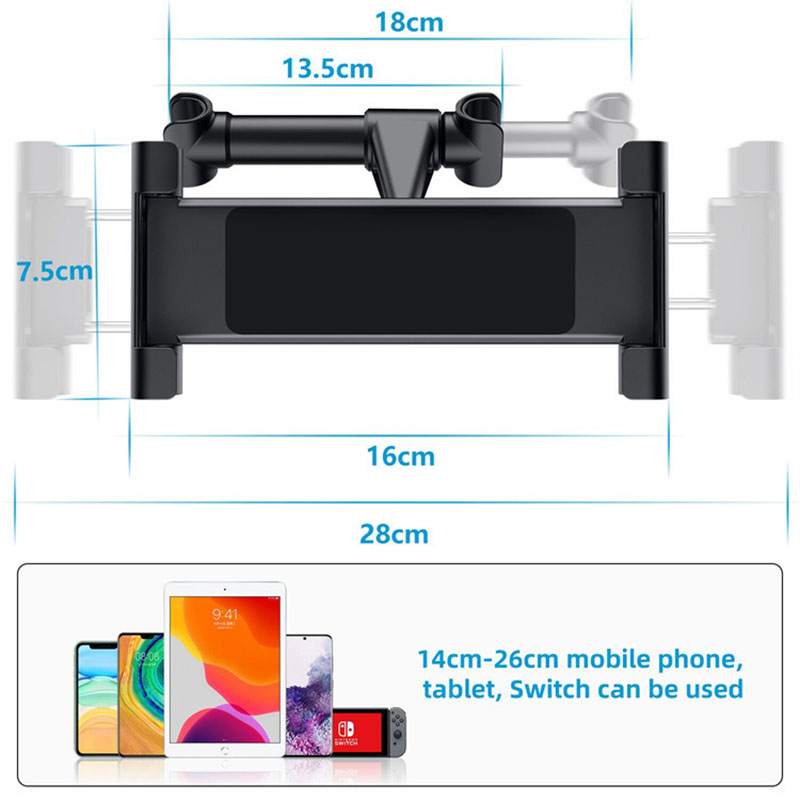 Telescopic Car Rear Pillow Pho - огляд і ціна Tablet Accessories Must Have