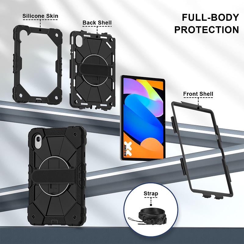 360° Rotating Rugged Case for  - огляд і ціна Lenovo Tablet M11 Accessories