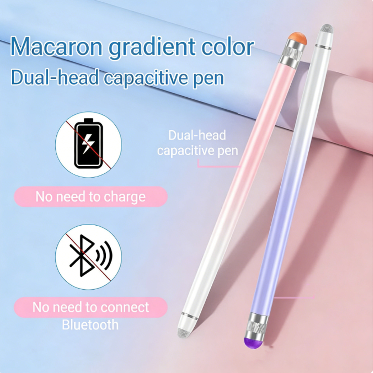 Graduated Color Silver Fiber T - огляд і ціна Tablet Pencil Accessories