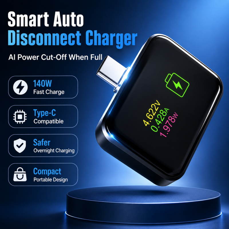 140W USB C Auto Power Cutoff A - огляд і ціна Tablet Accessories For Car