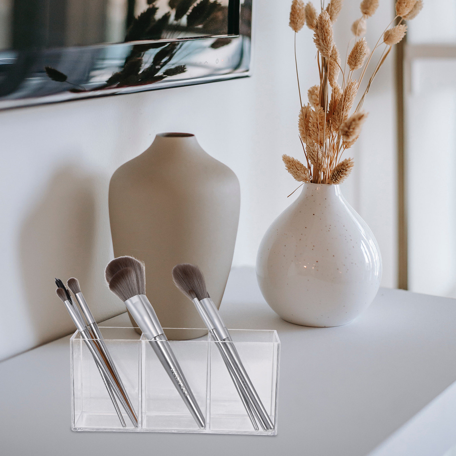 1pc Acrylic Pen Holder Desk St - огляд і ціна Case With Pencil Holder