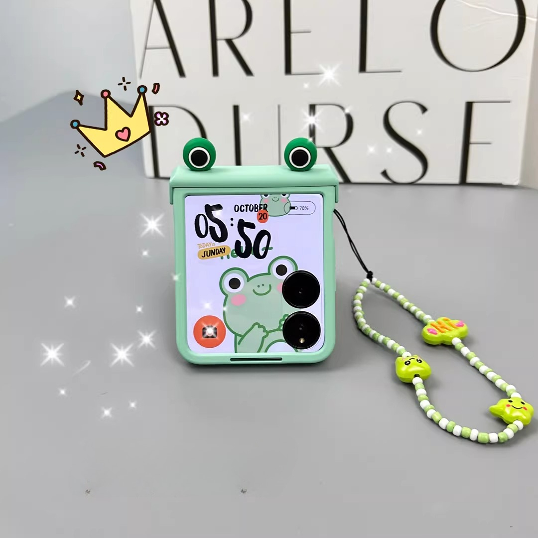 Cute Frog eyes Hinge Phone Cas - огляд і ціна Motorola Tablet Accessories