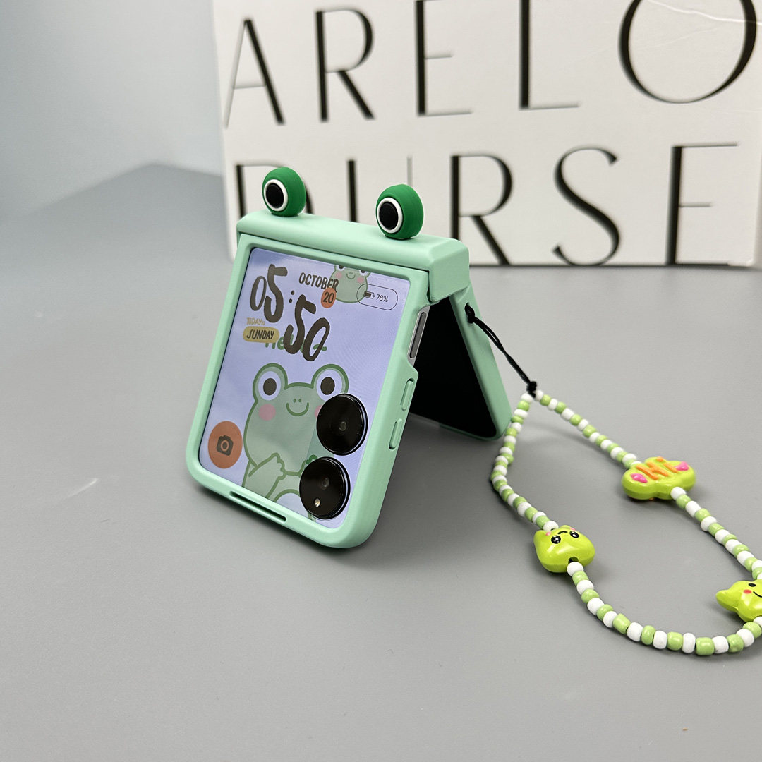 Cute Frog eyes Hinge Phone Cas - огляд і ціна Motorola Tablet Accessories