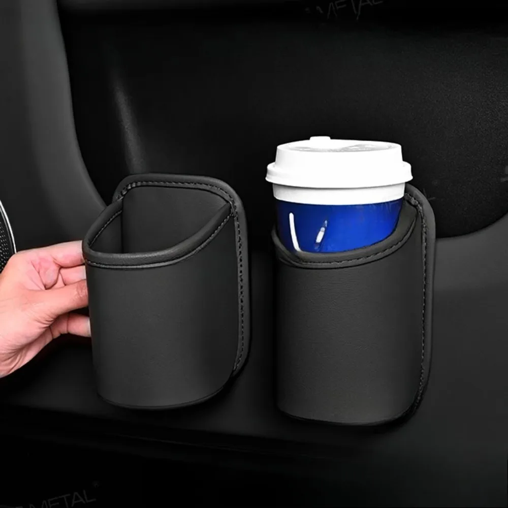 Car door cup holder Leather Au - огляд і ціна Tablet Accessories For Car