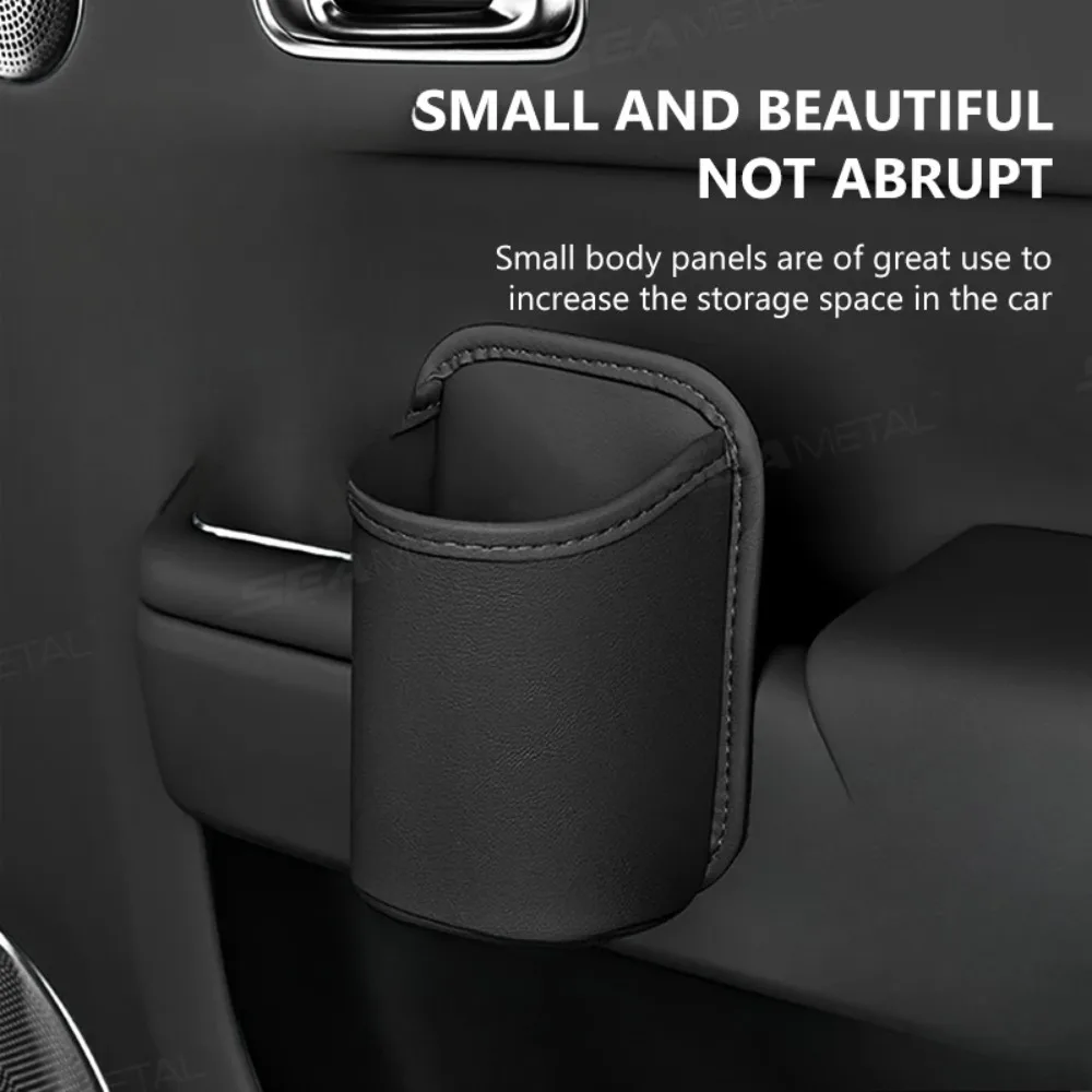 Car door cup holder Leather Au - огляд і ціна Tablet Accessories For Car