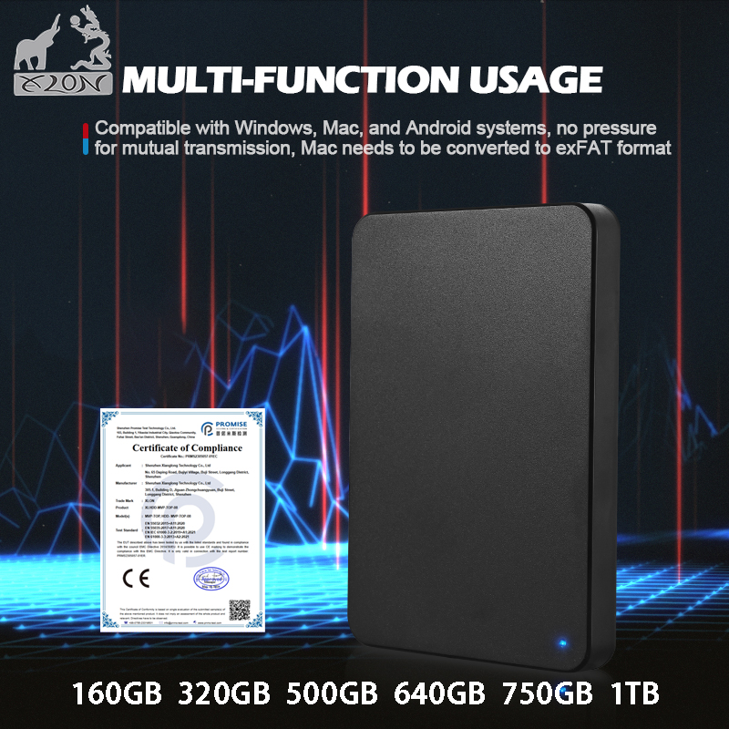 Portable HD External Hard Driv - огляд і ціна Tablet Lap Desk