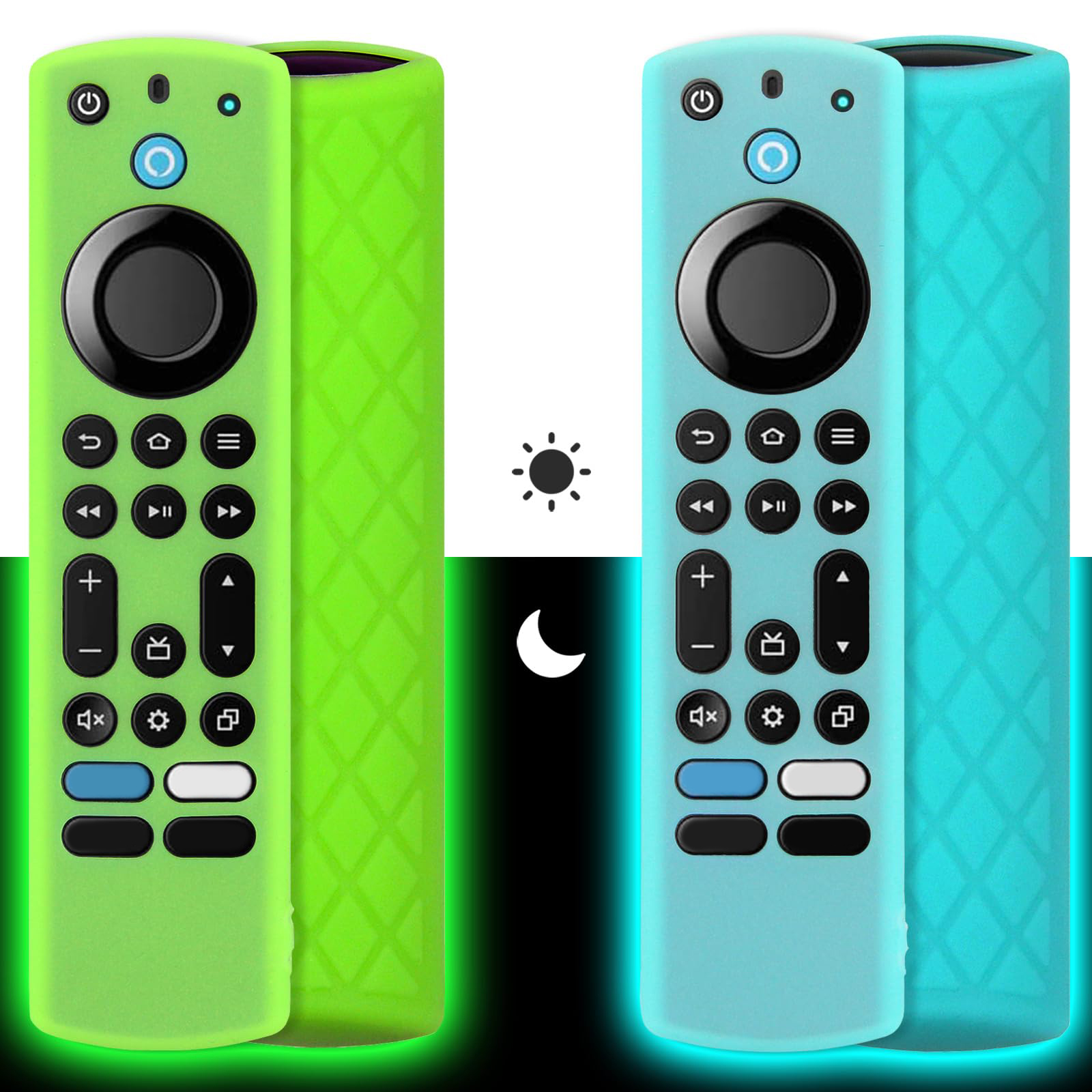 2Pcs Glow in The Dark Silicone - огляд і ціна Fire Tablet Accessories