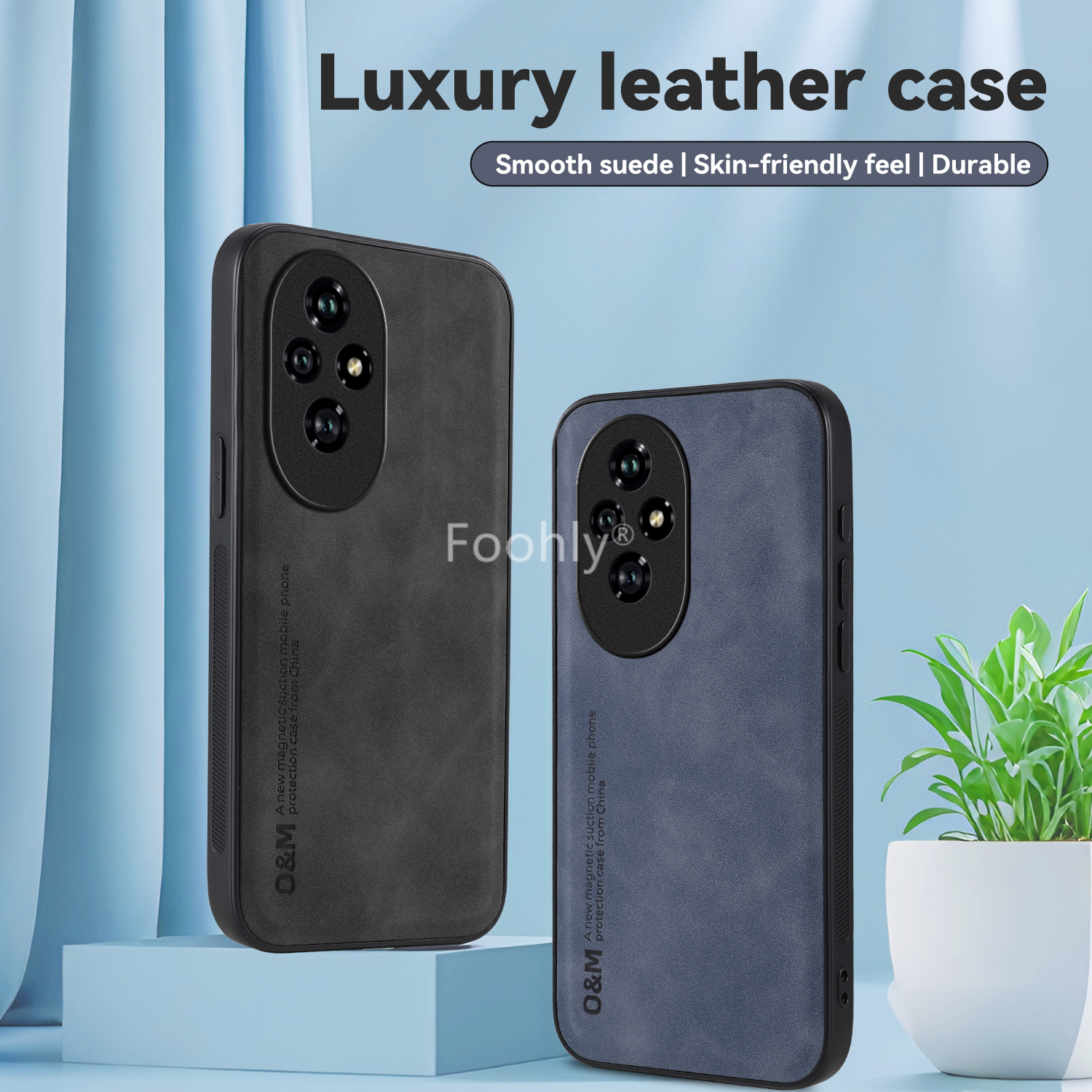 Nubuck Leather Shockproof Magn - огляд і ціна Magnetic Case Smart