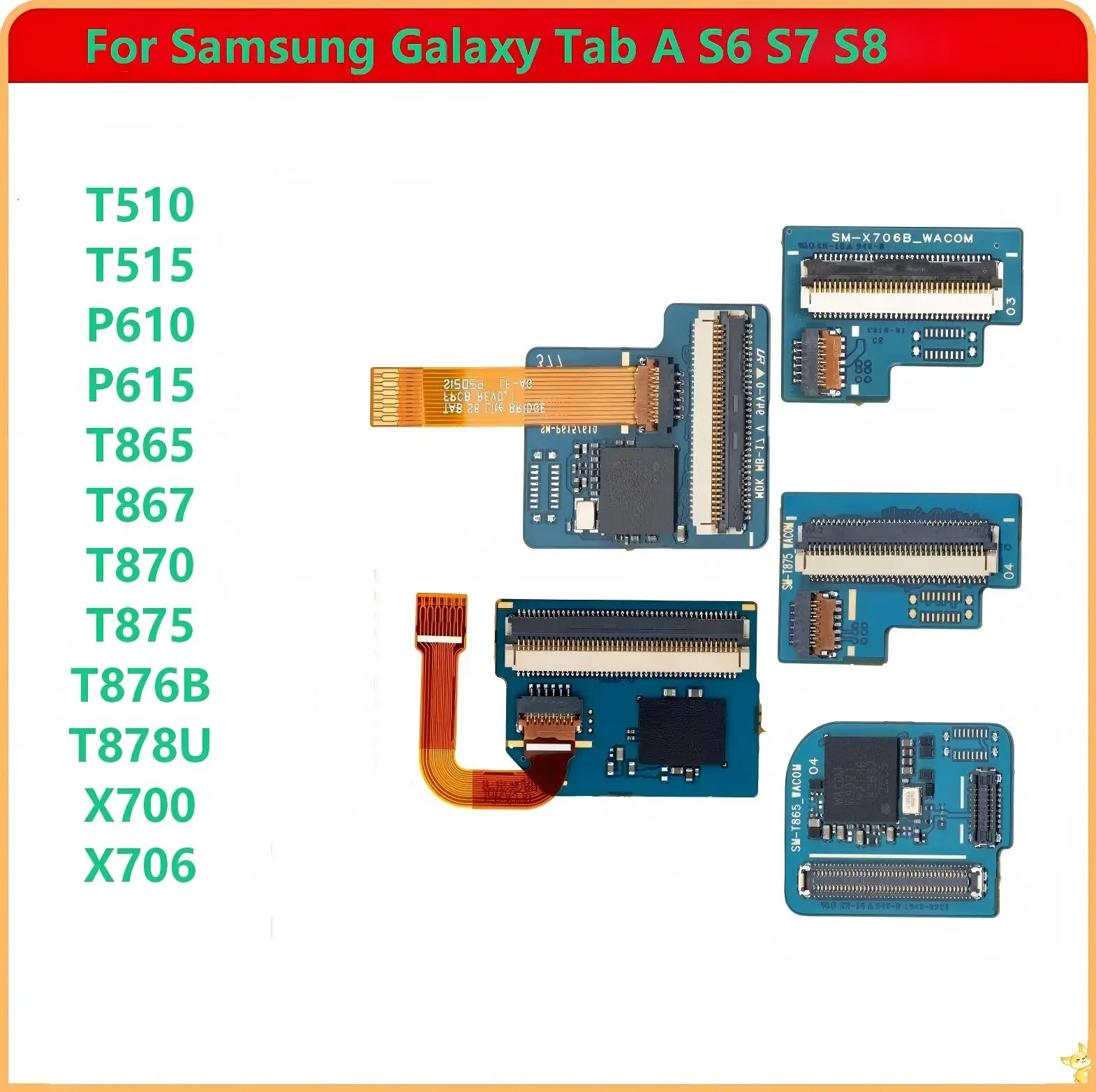 Touch Screen Connector Board F - огляд і ціна Tablet Accessories For Samsung