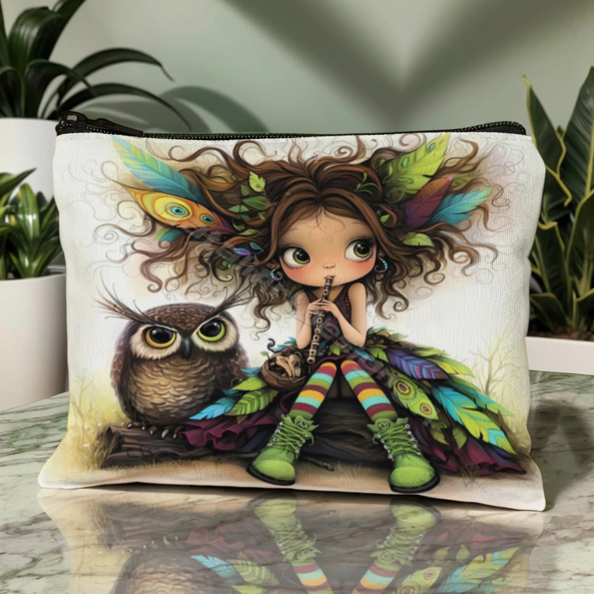 Cartoon Girl Makeup Bag Zipper - огляд і ціна Case With Pencil Holder