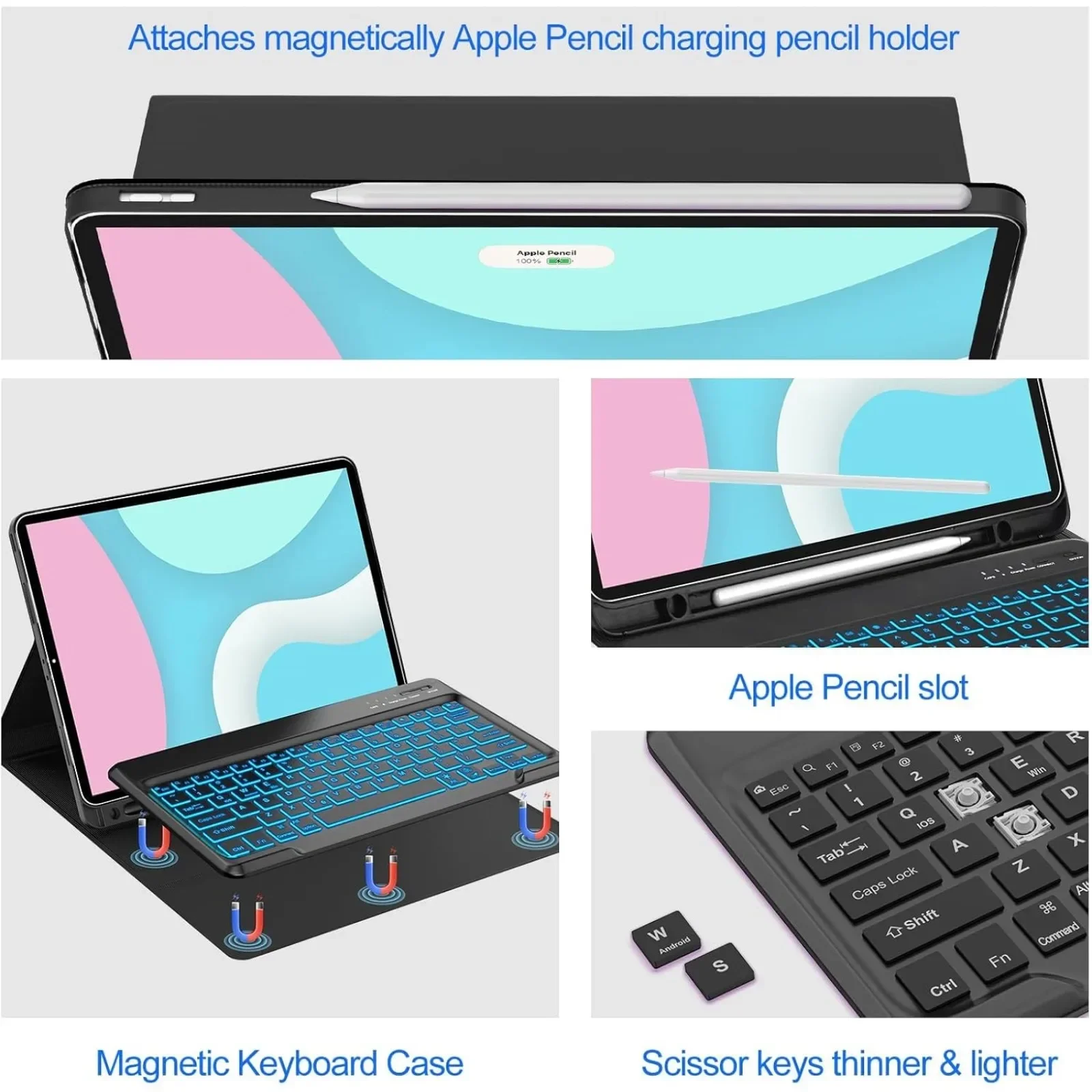 Keyboard Case & Mouse for Xiao - огляд і ціна Case With Pencil Holder