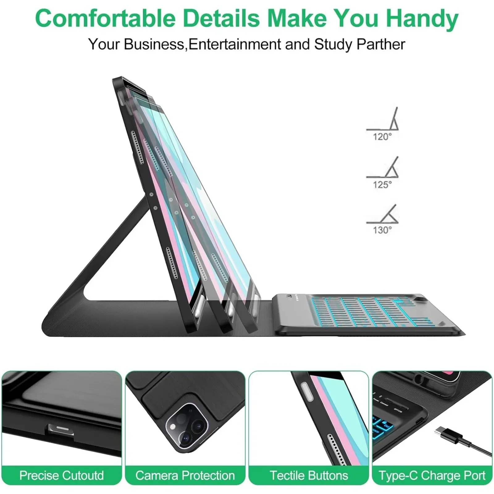 Keyboard Case & Mouse for Xiao - огляд і ціна Case With Pencil Holder