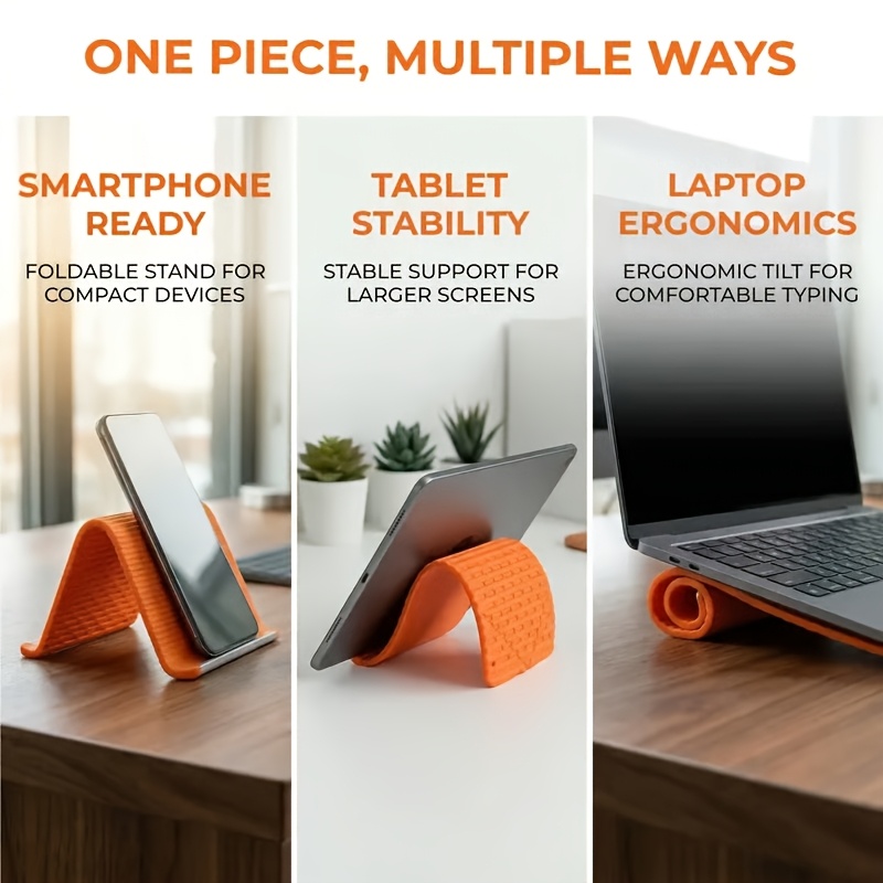 Flexible Folding Phone Holder  - огляд і ціна Essential Tablet Accessories