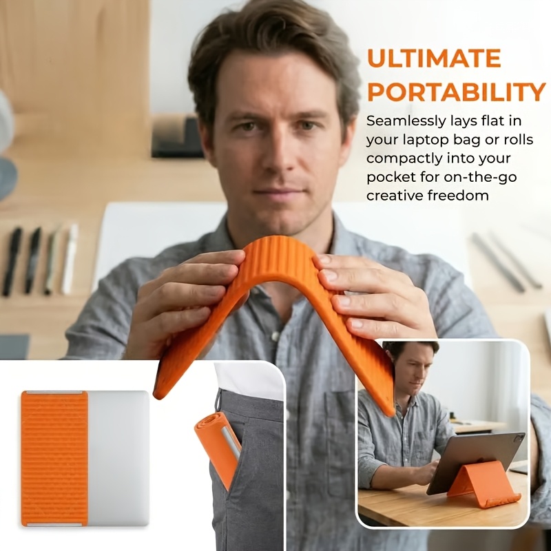 Flexible Folding Phone Holder  - огляд і ціна Essential Tablet Accessories