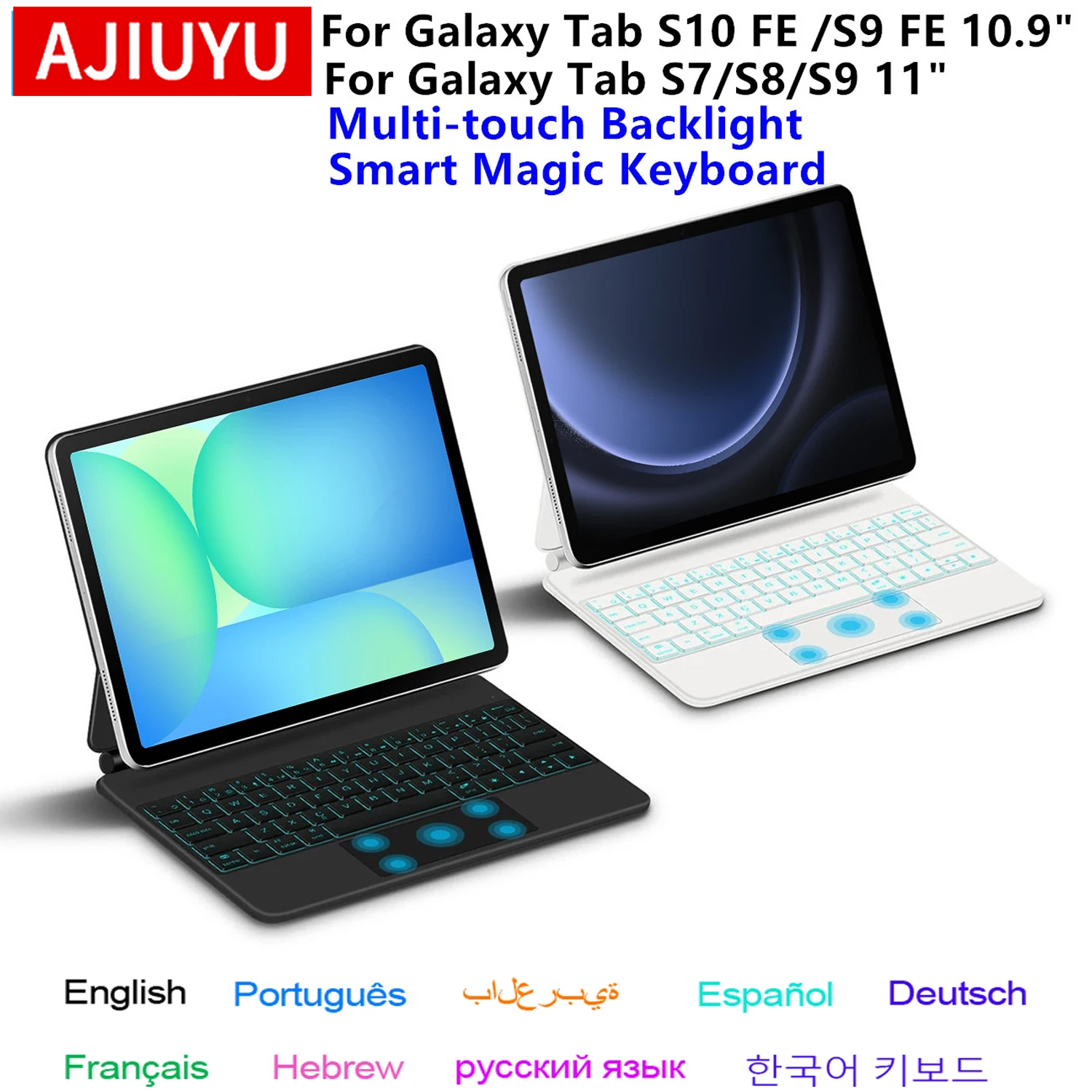 Magic Keyboard for Samsung Gal - огляд і ціна Magnetic Case Smart