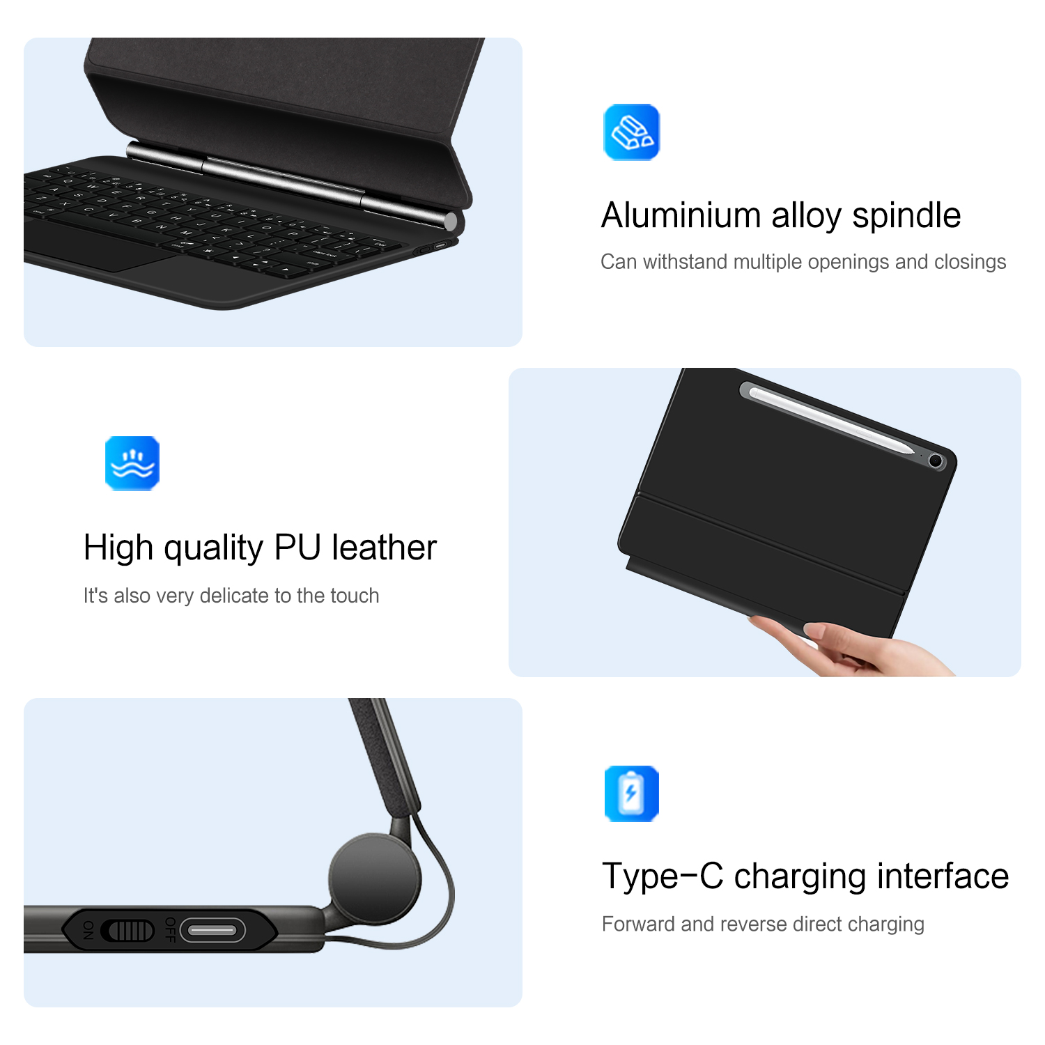 Magic Keyboard for Samsung Gal - огляд і ціна Magnetic Case Smart