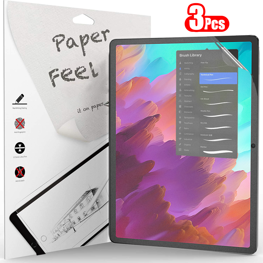 3Pcs Paper Feel Like Screen Pr - огляд і ціна Lenovo Tablet M11 Accessories