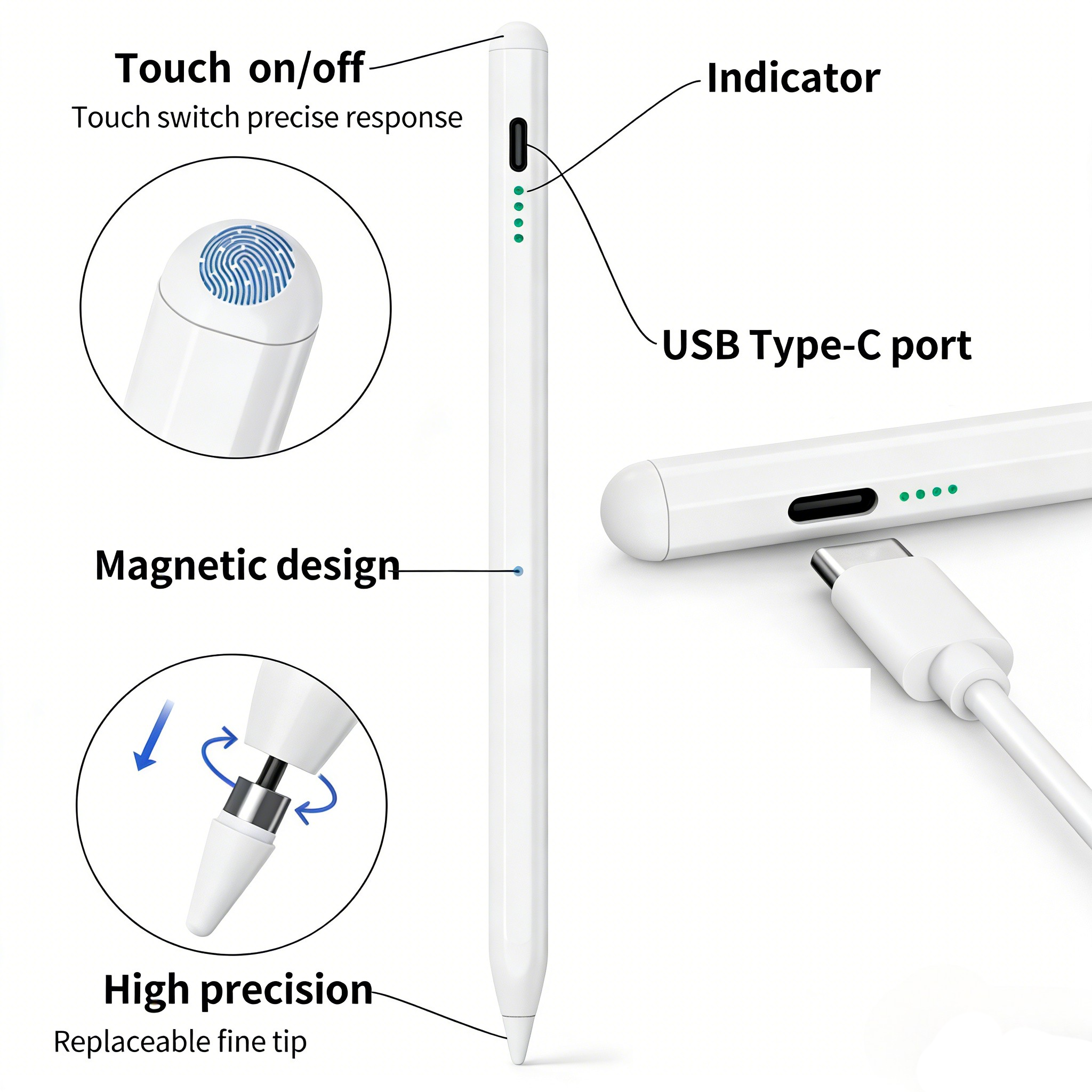 For Apple Pencil Palm Rejectio - огляд і ціна Pen Tablet Accessories